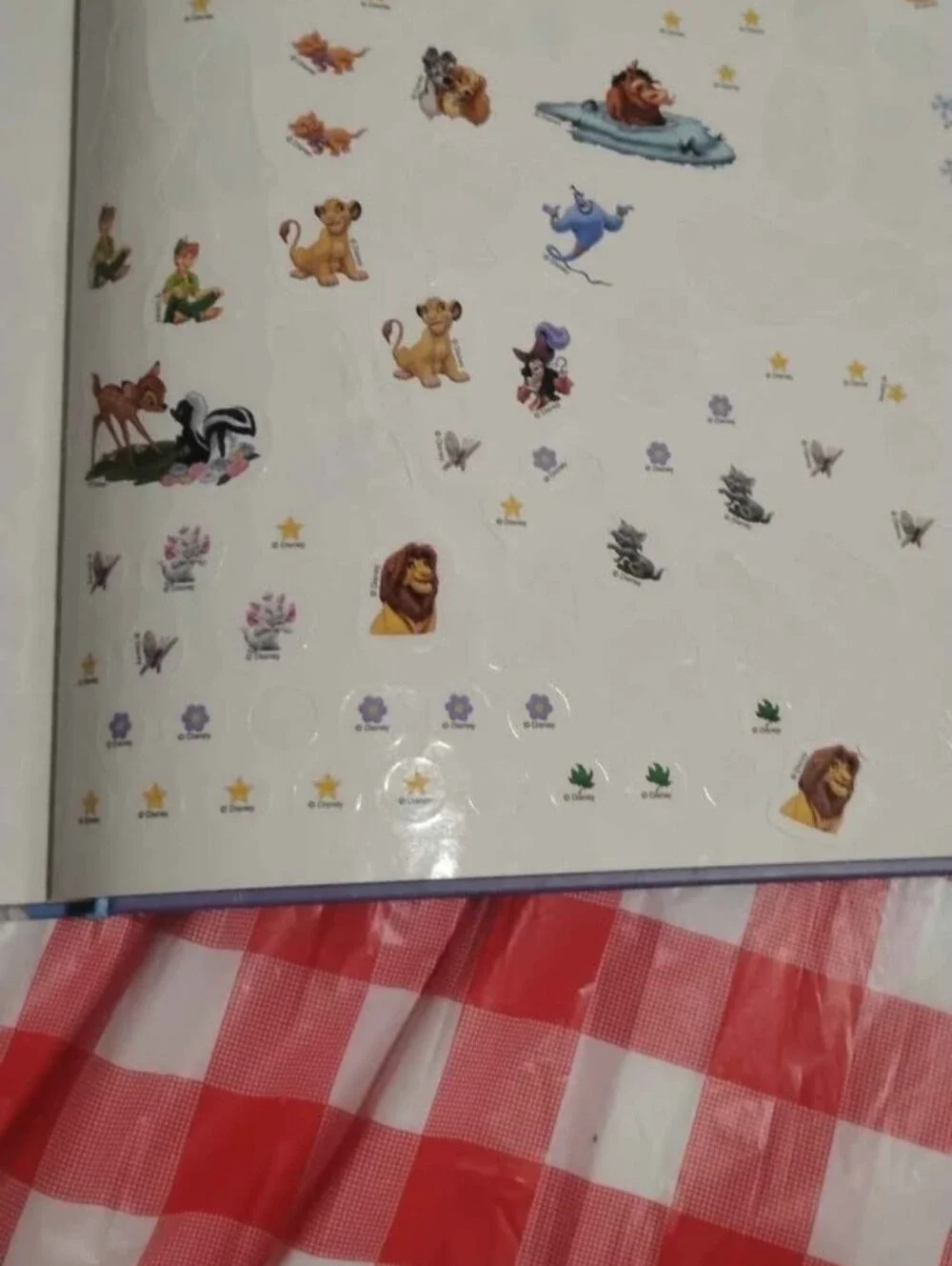 Disney Storybook Collection - Blue Cover with Yellow Characters